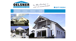 Desktop Screenshot of bau-oelsner.de